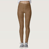 Chic Modern Cool Leather Elegant Leggings (Voorkant)