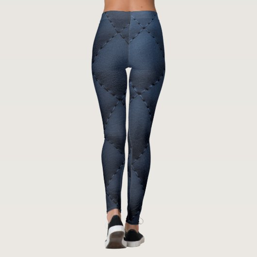 Chic Modern Cool Leather Elegant Leggings (Achterkant)