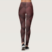 Chic Modern Cool Leather Elegant Leggings (Achterkant)