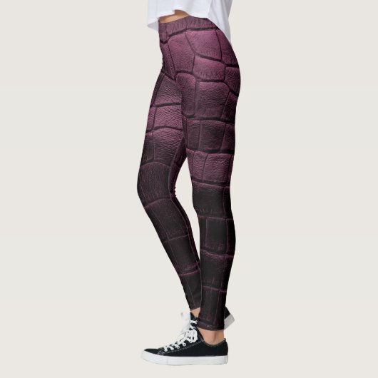 Chic Modern Cool Leather Elegant Leggings (Links)