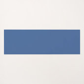 Chic Modern Dolfijn & Script op lichtblauw Yogamat (Achterkant (horizontaal))