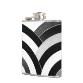 chic modern elegant chevron heupfles (Links)