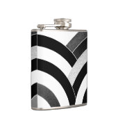 chic modern elegant chevron heupfles (Rechts)