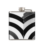 chic modern elegant chevron heupfles (Achterkant)