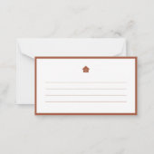 Chic Modern en Fun New Home Aankondiging (Achterkant)