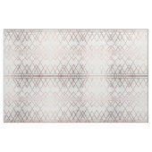 Chic Modern Faux Roos Gold Geometric Triangles Stof (Yard (91,4 cm))