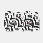 chic modern gesofisticeerde chevrons bedankdoosjes (Uitgevouwen)