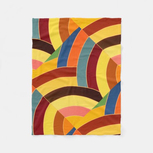 chic modern gesofisticeerde chevrons fleece deken (Voorkant)