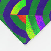 chic modern gesofisticeerde chevrons fleece deken (Hoek)