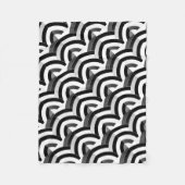 chic modern gesofisticeerde chevrons fleece deken (Voorkant)