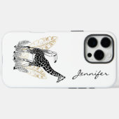 Chic Modern Giraffe iPhone Case-Mate iPhone Case (Achterkant (horizontaal))