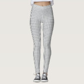 Chic Modern Gray Buffalo Play Leggings (Voorkant)
