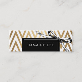 chic modern haarstylist - surrostylist budget goed mini visitekaartje