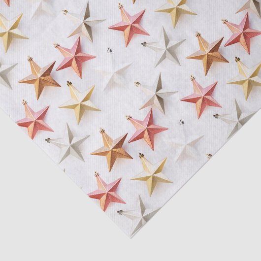 Chic Modern kerstStar-versieringen Tissuepapier (Detail)