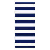 Chic Modern Luxe Rozen Trouwmenu Reclamekaart (Achterkant)