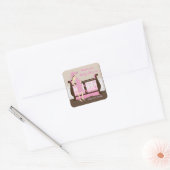 Chic Modern Mam Baby shower Stickers (Envelop)