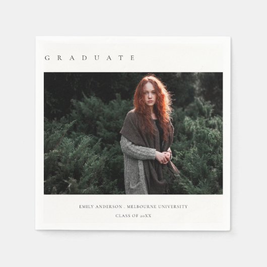 CHIC MODERN MINIMAAL CLEAN CUSTOM FOTO AFSTUDEREN SERVET (Voorkant)