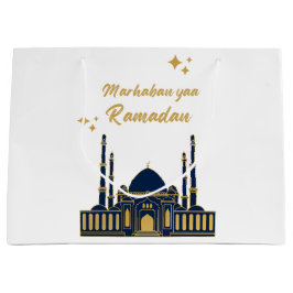 Chic Modern Minimal Ramadan Greeting Groot Cadeauzakje