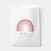 Chic Modern Pastel Roze Baby shower