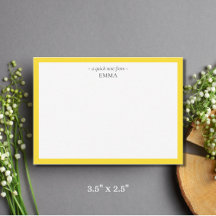 Chic Modern Pineappel Yellow Correspondentie