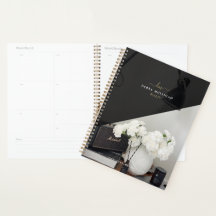 Chic Modern Realtor Spiral Agenda Planner