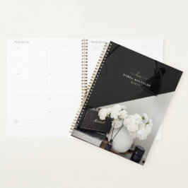 Chic Modern Realtor Spiral Agenda Planner