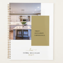 Chic Modern Realtor Spiral Agenda Planner
