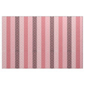Chic Modern roze variegated Chevron Stripes Stof (Fat Quarter)