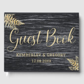 Chic Modern Rustic Barn Boerderij Gastenboek (Voorkant)