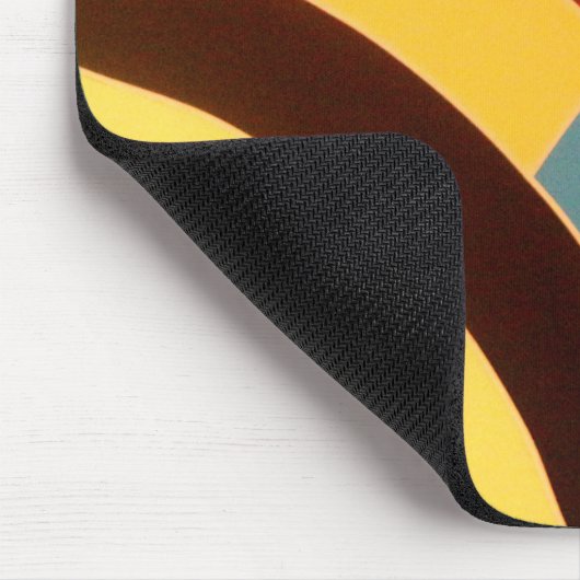 chic modern , stijlvol chevron muismat (Hoek)