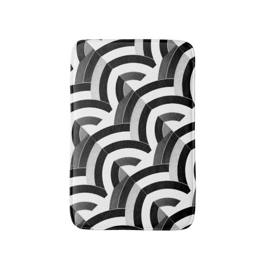 chic modern , stijlvol chevrons badmat (Voorkant Verticaal)