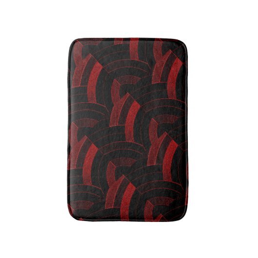 chic modern , stijlvol chevrons badmat (Voorkant Verticaal)