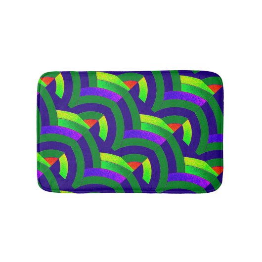 chic modern , stijlvol chevrons badmat (Voorkant)