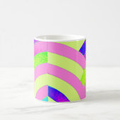 chic modern , stijlvol chevrons koffiemok (Center)