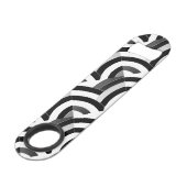 chic modern , stijlvol chevrons speed flessenopener (Achterkant Gekanteld)