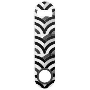 chic modern , stijlvol chevrons speed flessenopener