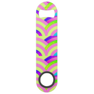 chic modern , stijlvol chevrons speed flessenopener