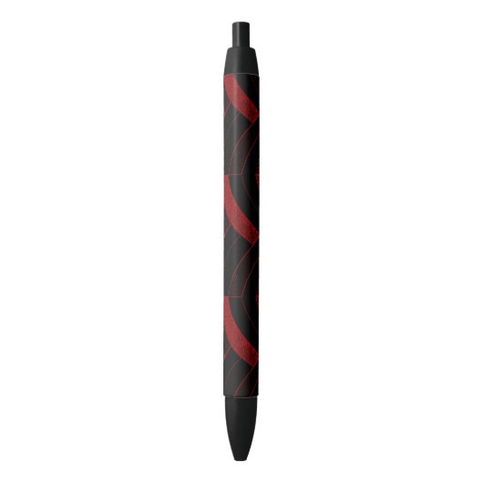 chic modern , stijlvol chevrons zwarte inkt pen (Voorkant Verticaal)