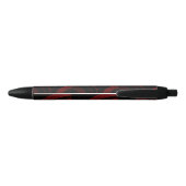 chic modern , stijlvol chevrons zwarte inkt pen (Achterkant)