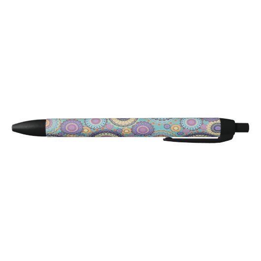 Chic modern Stijlvol Geometrisch patroon Zwarte Inkt Pen (Bodem)