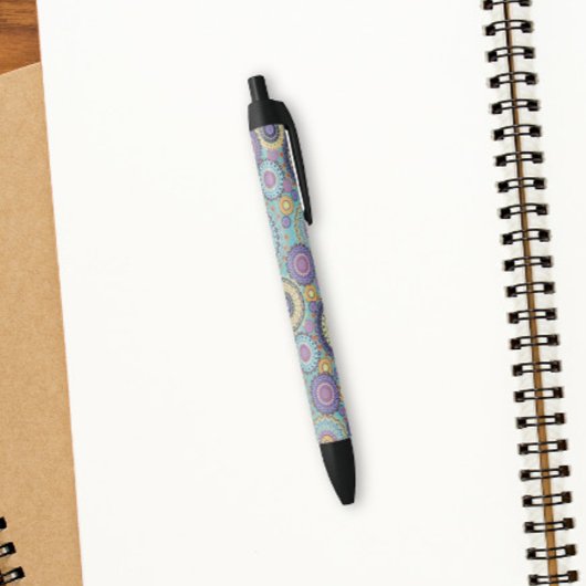 Chic modern Stijlvol Geometrisch patroon Zwarte Inkt Pen