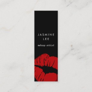 chic modern stylist makeuken artiest budget goedko mini visitekaartje