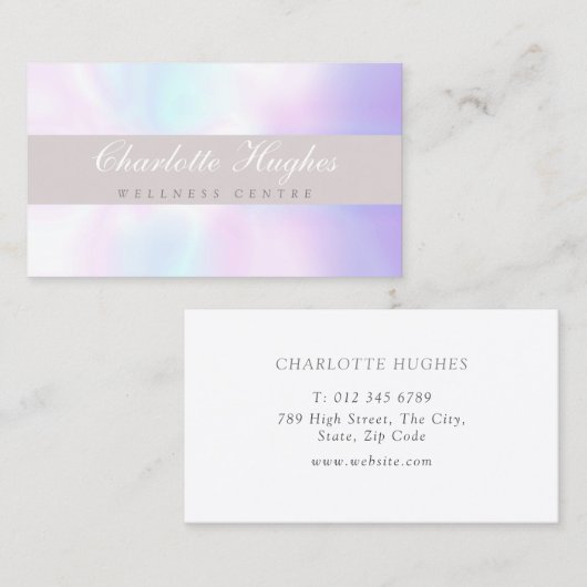 Chic Modern Visitekaartje (Voorkant / Achterkant)