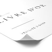 Chic + Modern Weddenschap | Frans Poster (Hoek)