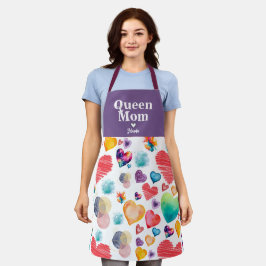 Chic Mom Hearts Schort