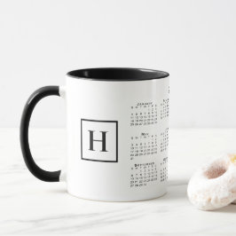 Chic Monogram 2026 Kalender Mok