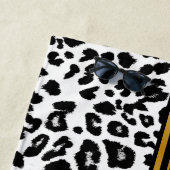 Chic Monogram Faux Gold op proefdruk Strandlaken (In situ)