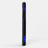 Chic Monogram Glitter kerstboommarine Case-Mate iPhone Case (Achterkant/rechts)