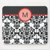 Chic Monogram Mousepad Muismat (Voorkant)