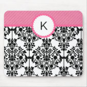 Chic Monogram Mousepad Muismat (Voorkant)